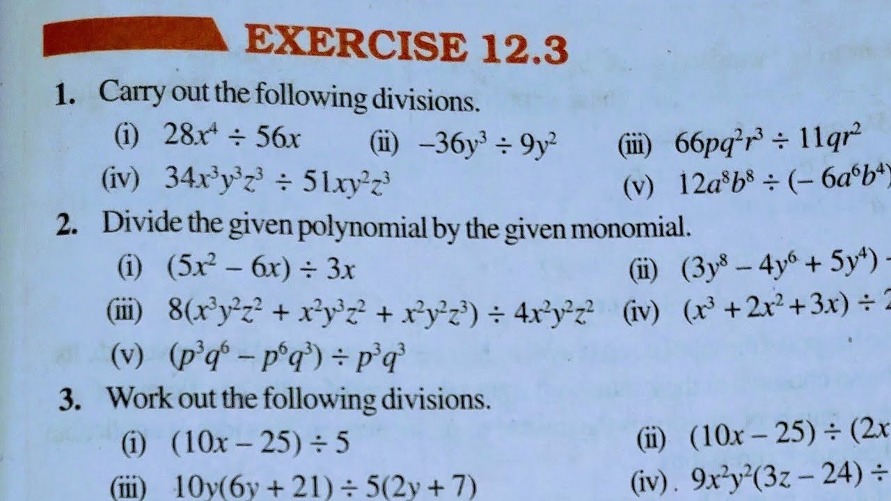 Class 8th maths l Exercise 12.3 l Chapter 12 l NCERT l Solution l cbse board l Carb Academy
