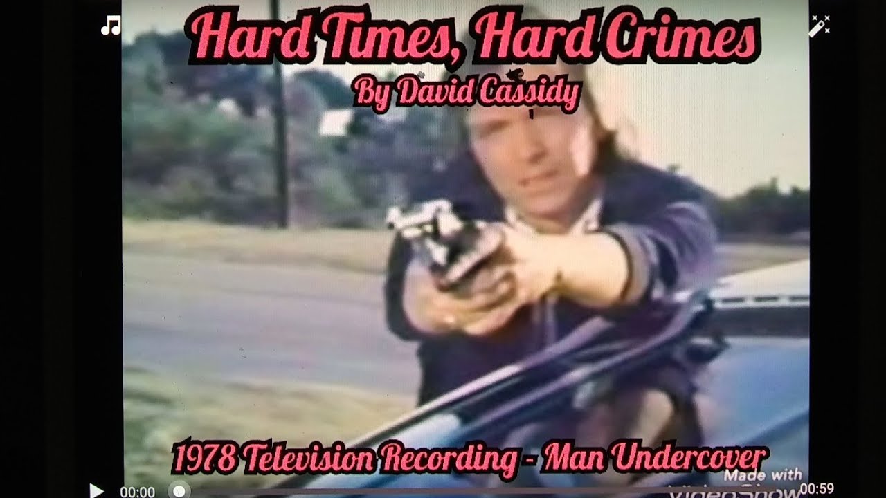 David Cassidy  - Hard Times, Hard Crimes (1978 Television Recording)