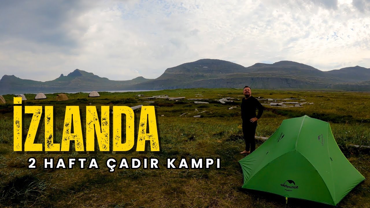 İzlanda'da 2 Hafta Çadır Kampı 🇮🇸 Kaldığım Tüm Kamp Alanları ve Fiyatlar (İZLANDA 14.BÖLÜM)