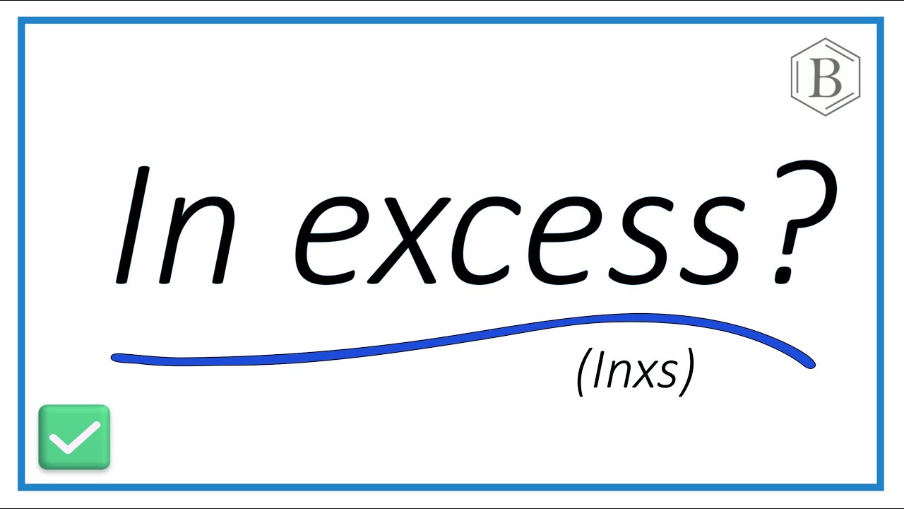 How to Determine the Excess Reactant Left Over in a Limiting Reactant Problem