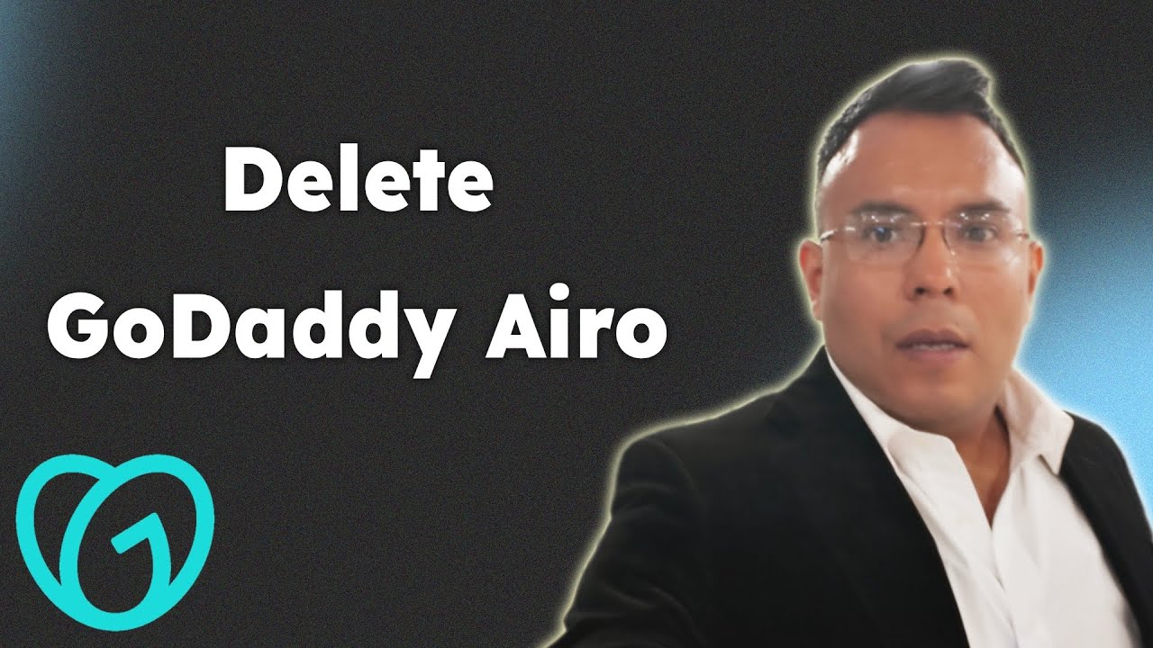 Как удалить сайт GoDaddy Airo 2025