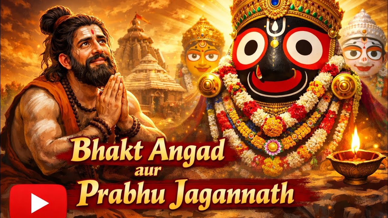 👉 Bhakt Angad Ki Bhakti Aur Prabhu Jagannath Ka चमत्कार | Bhakti Katha#@BhaktiPath 
