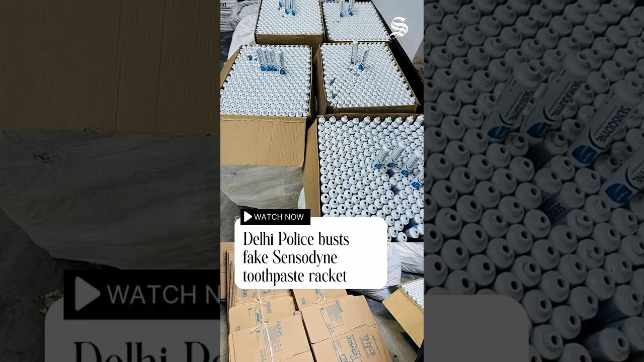 Delhi Police busts fake Sensodyne toothpaste racket in Delhi | #TheStatesman