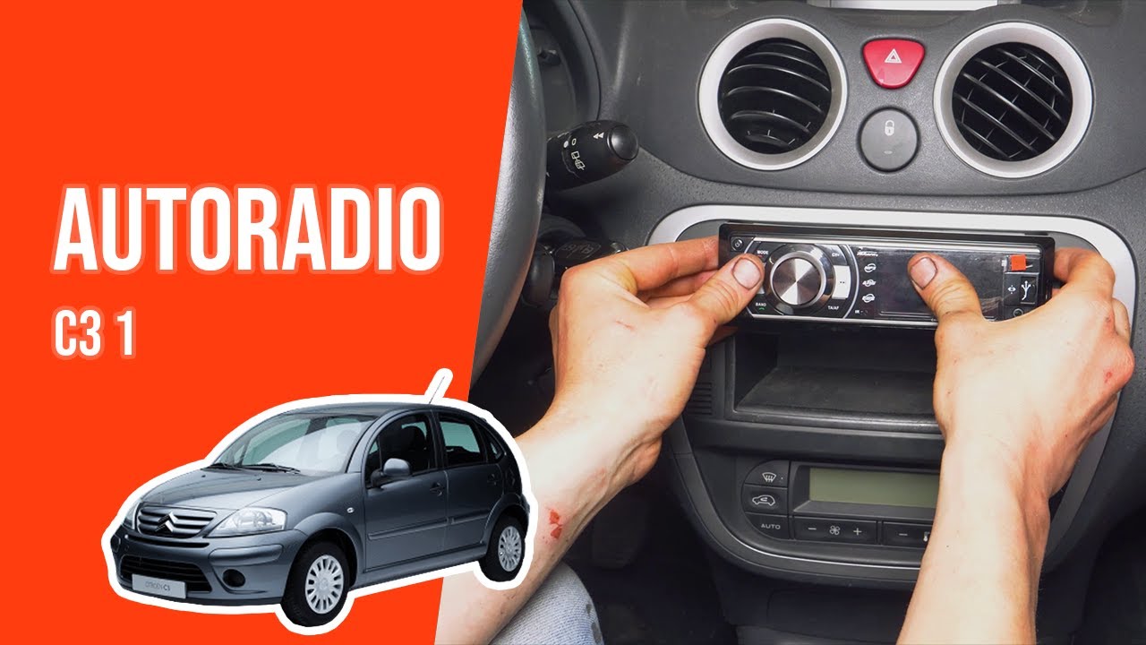 Changer l'autoradio CITROEN C3 1 📻
