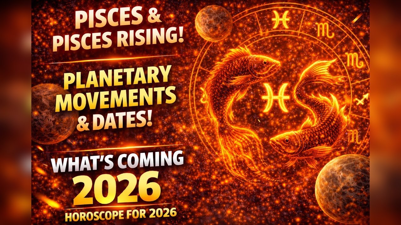 Гороскоп для Рыб на 2026 год ♓ Самый важный год | Все планеты, ретроградное движение, затмения и ...