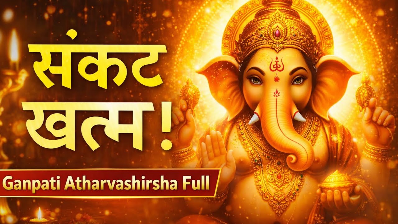काम अटक रहा है? बस ये गणेश पाठ सुन लो 🙏 श्री गणपति अथर्वशीर्ष