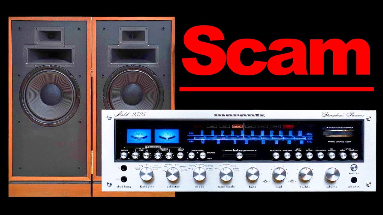 I Almost Lost $1000 (Marantz 2325 + Klipsch Forte)
