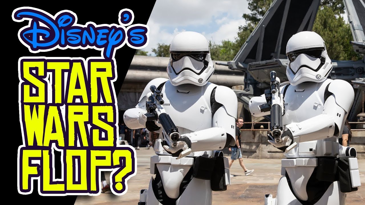 Is Disney's STAR WARS Theme Park a FLOP?!