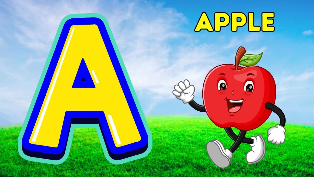 ABC Phonics Song - Toddler Learning Video Songs , A for Apple , Nursery Rhymes , Alphabet song
