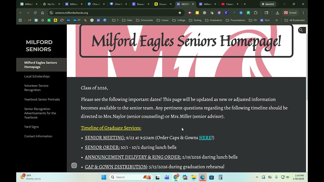 Seniors Important Documents