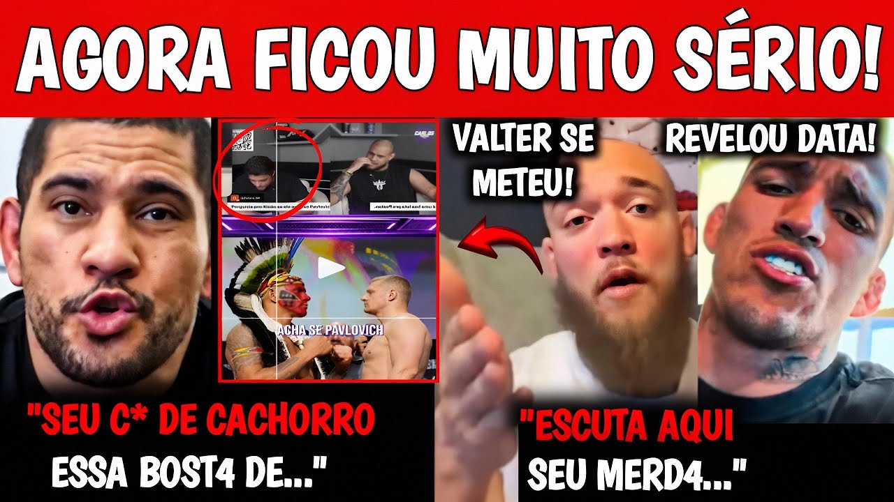 O TEMPO FECHOU🚨 Poatan DET0NA MAIS UM CANAL DE MMA| Valter Walker ENTRA NA TRET4 E MUITO MAIS DO UFC