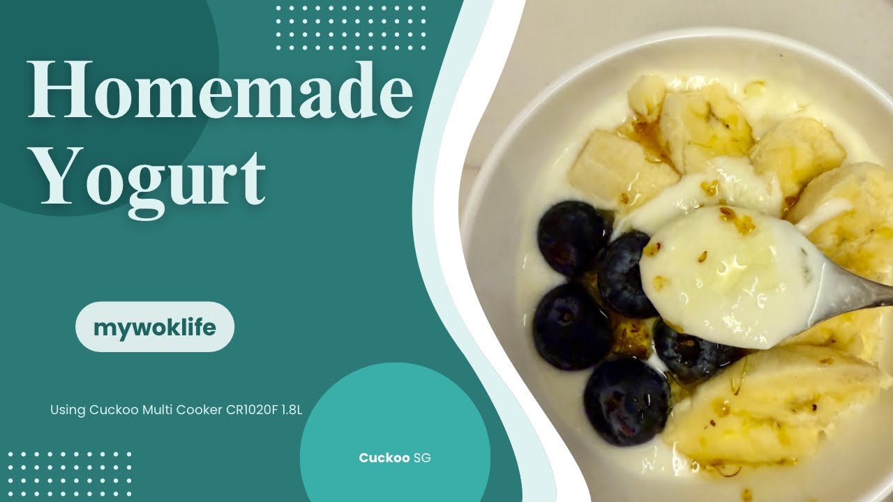 Super Easy Homemade Yogurt with just Two Ingredients