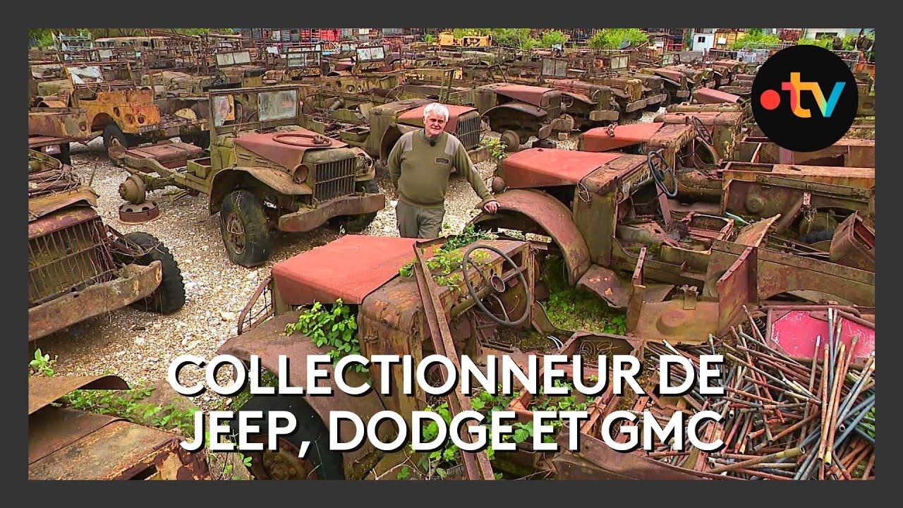 Jeep, Dodge, GMC : une centaine de véhicules de la Seconde Guerre mondiale vendus aux enchères