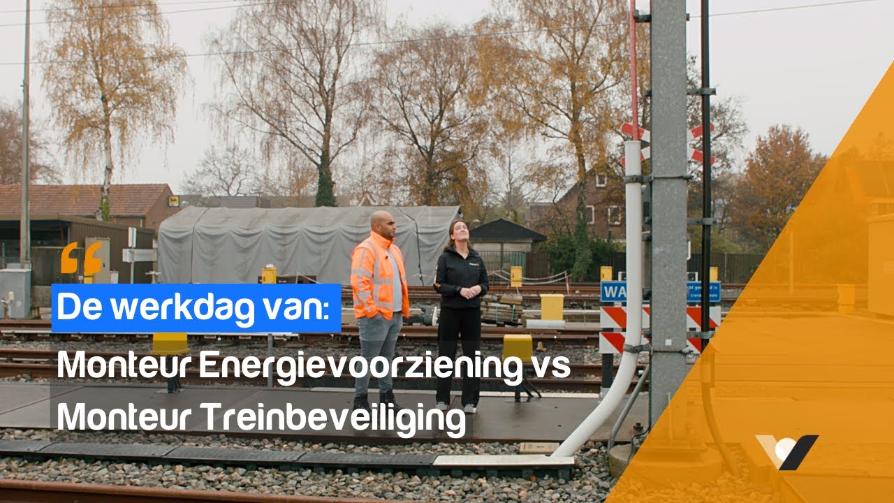 De werkdag van: monteur energievoorziening vs monteur treinbeveiliging