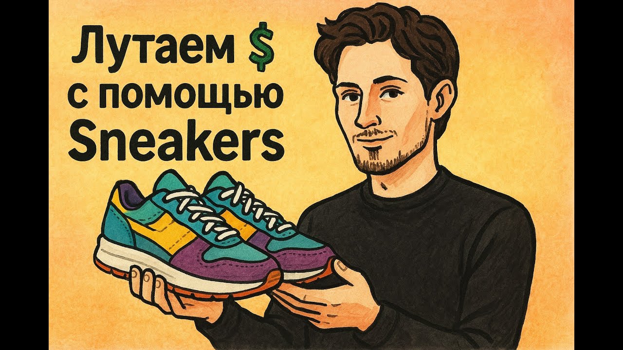 СЕКРЕТНЫЙ БОТ SNEAKERS GO: Как Я Поднял $ на Кроссовках (Telegram Способ)