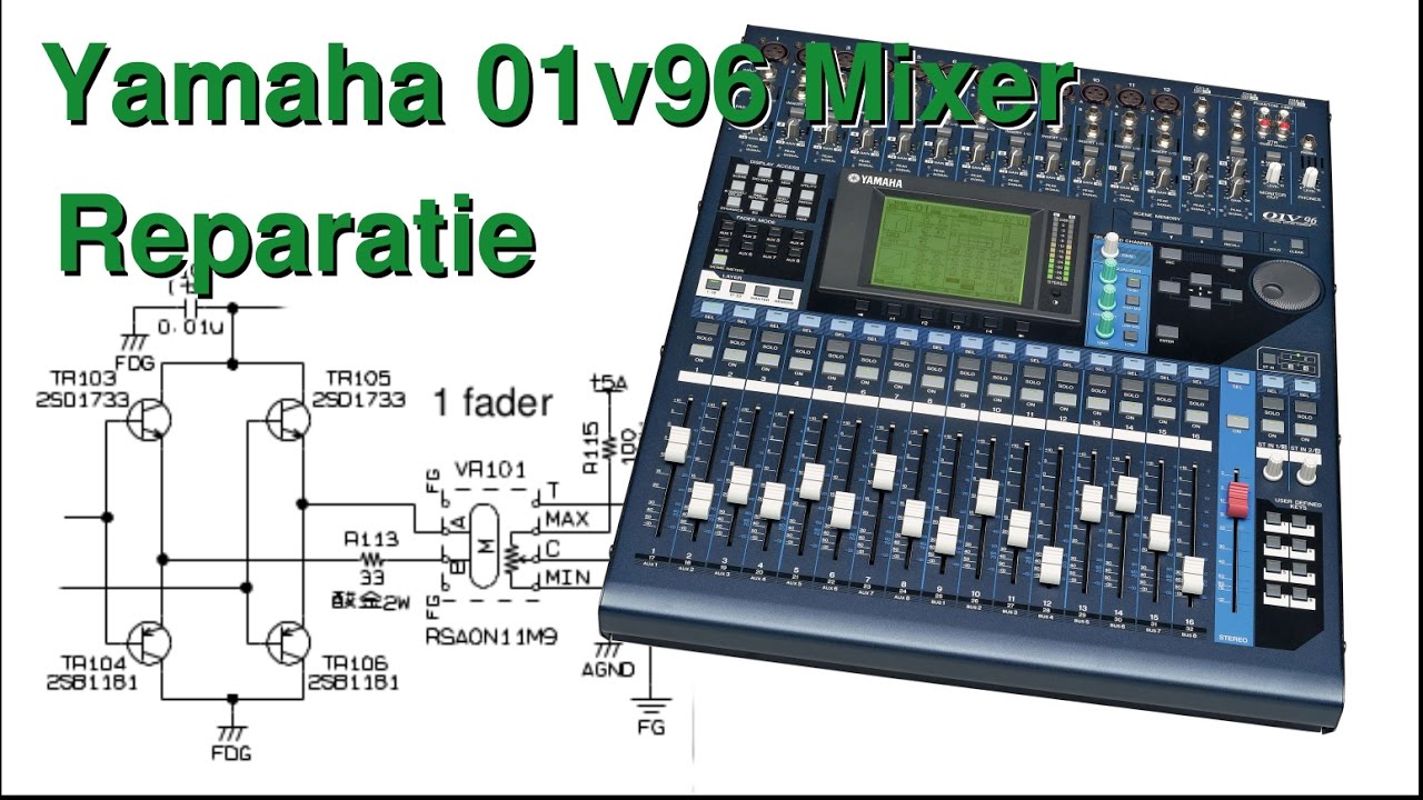 Yamaha mixer Reparatie