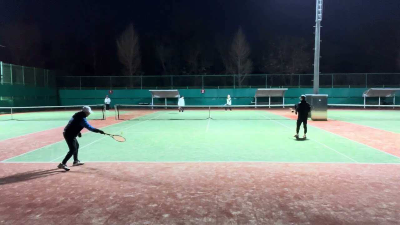 [2026-01-05(월) 06:00~08:00] 관악구민 테니스장 남복 2경기, 새벽 테니스 #tennis #테니스 #남자복식 #남복 #관악구