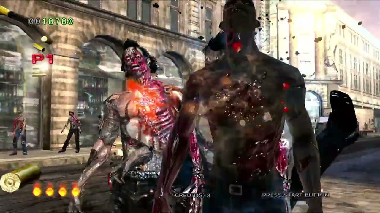 The House of the Dead 4 (PS3) - PSMove Gameplay 1