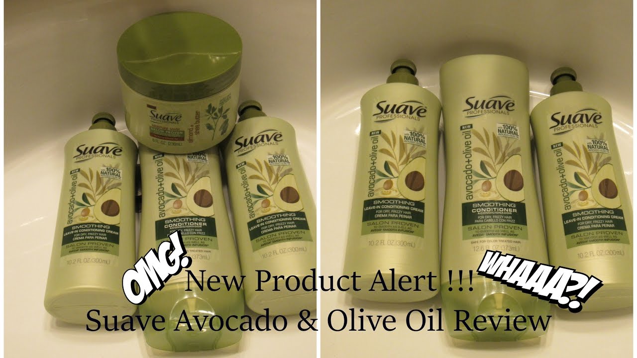 New Suave Avocado & Olive Oil Line Review * Demo