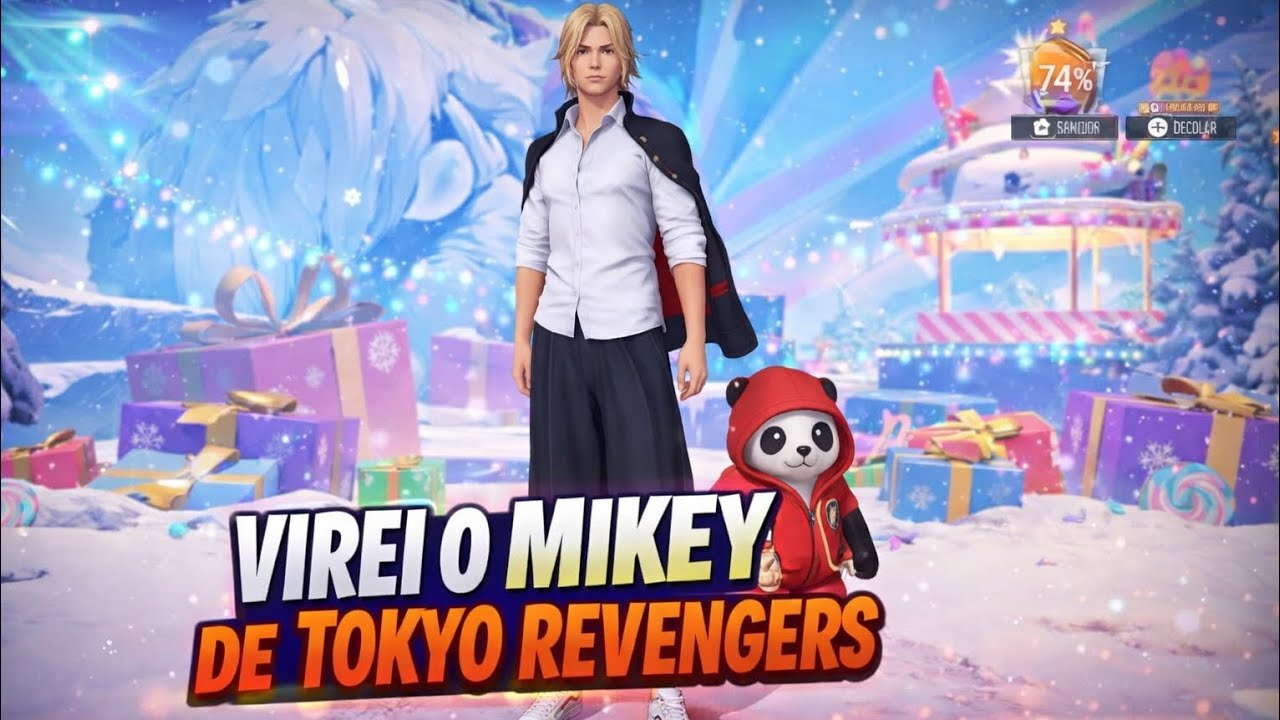 FIZ A SKIN Do Mikey de Tokyo Revengers no Free Fire 😳🔥