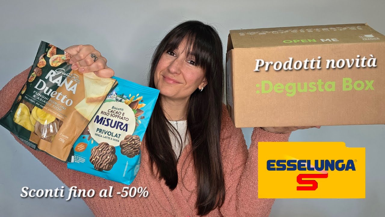 Svuota la spesa ESSELUNGA + nuova Degustabox🌱 