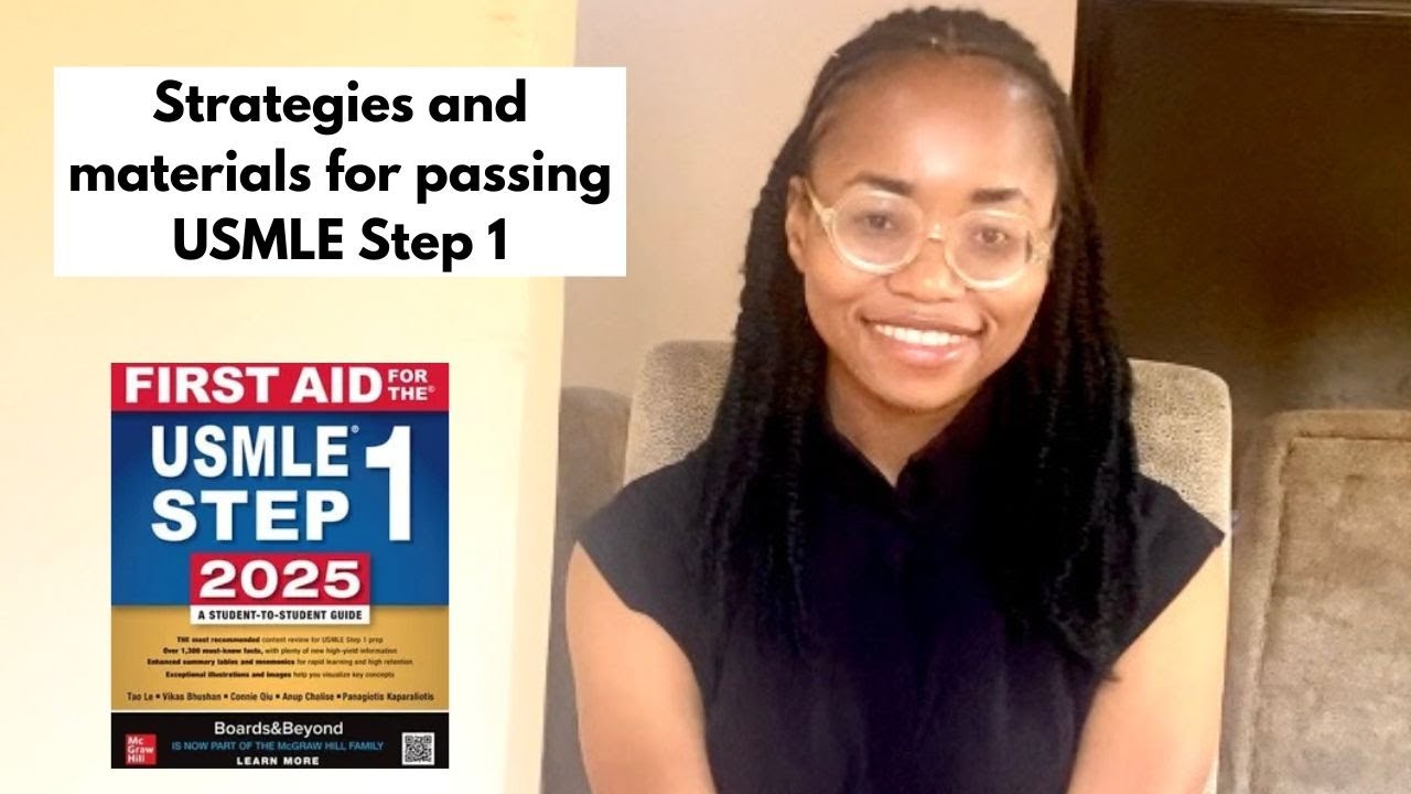 Strategies and materials you need to pass USMLE Step 1