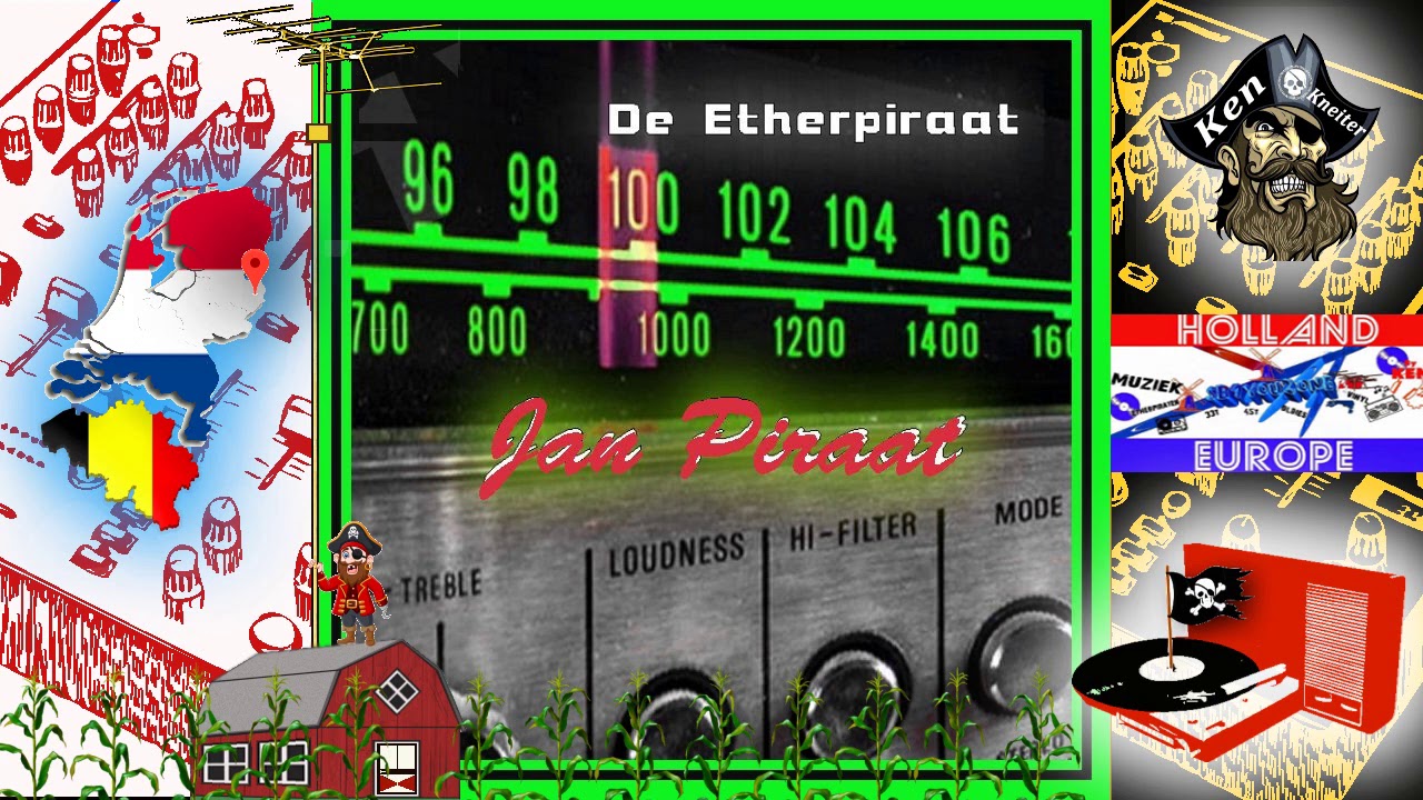 De Etherpiraat - Jan Piraat - 1978 - Piratenmuziek