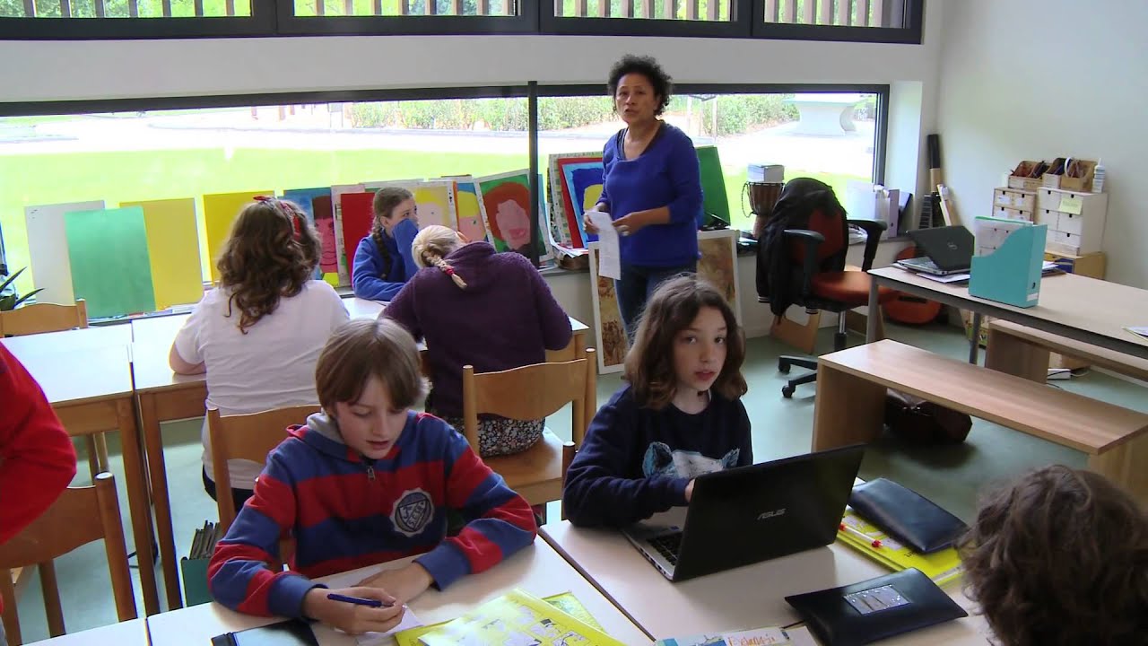 Een 'klas' van 300 kinderen