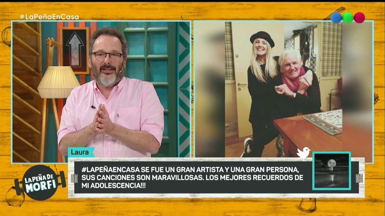 El mensaje de la hija de Sergio Denis - La Peña de Morfi