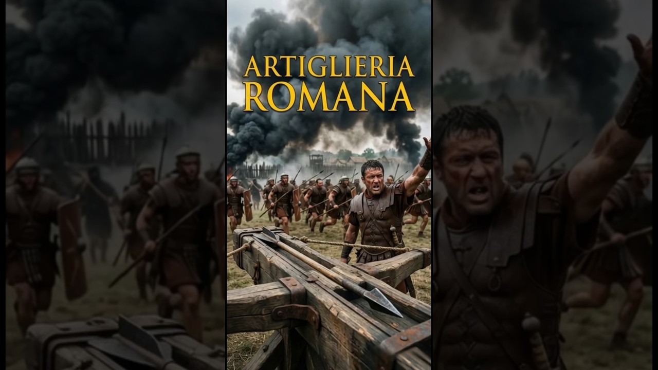 Artiglieria Romana ! armi d'assedio romane ( assalto frontale )