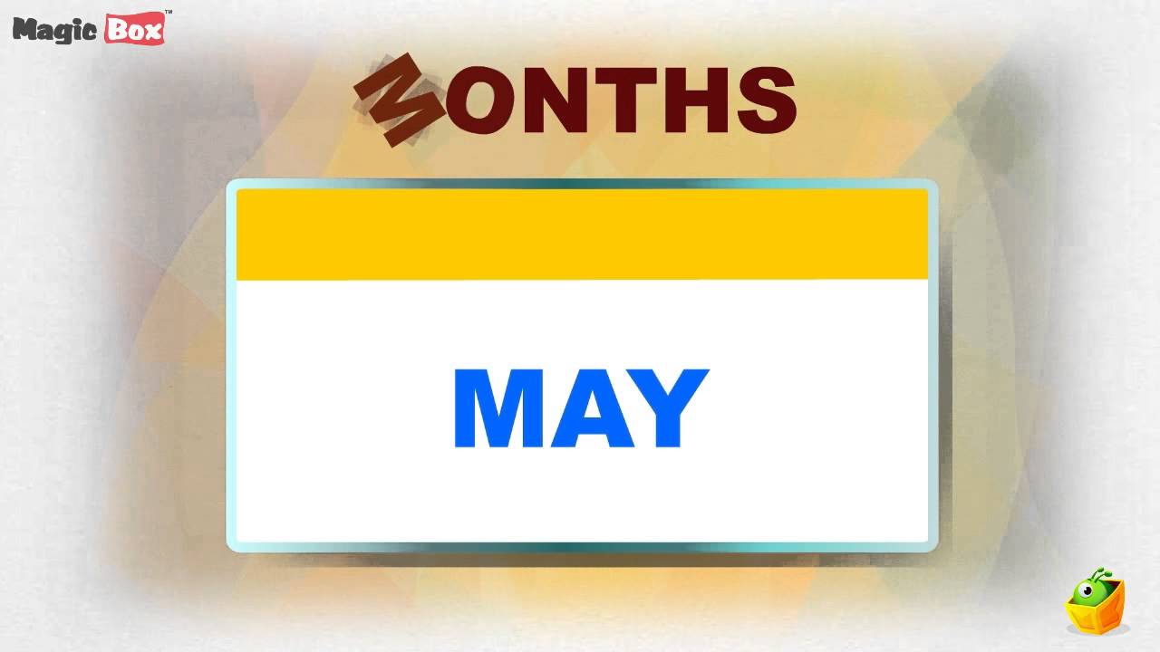 Months - Pre School - Learn English Words (Spelling) Video For Kids and Toddlers