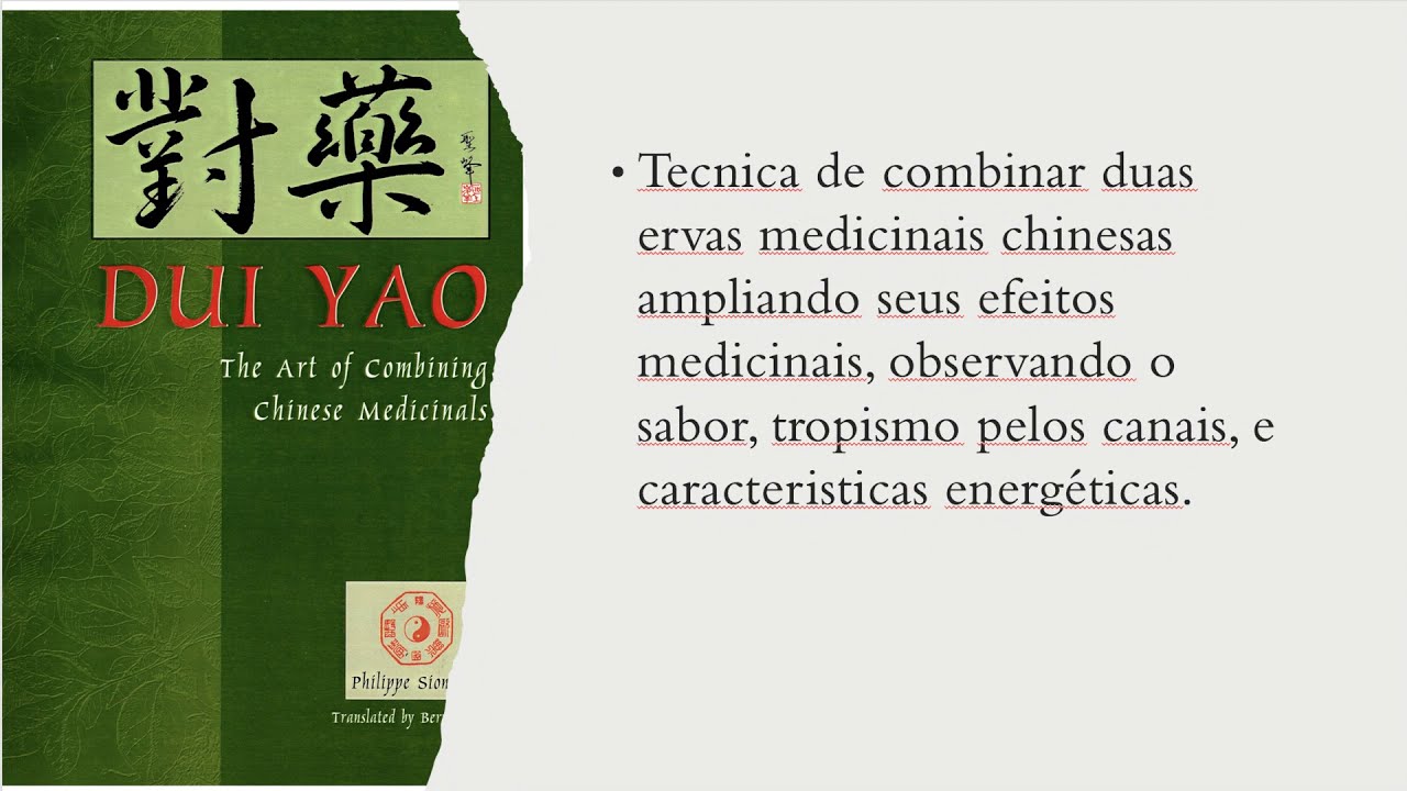 Du Yao Combinando Ervas Chinesas