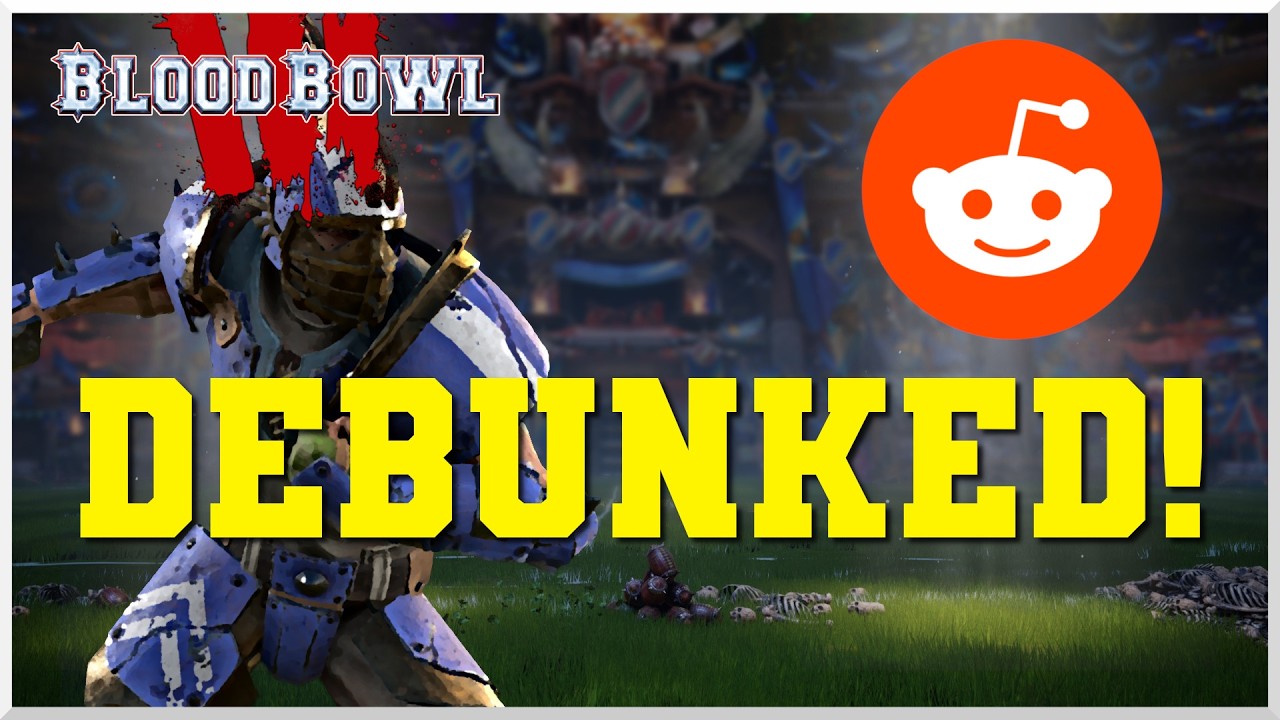 Опровергнуты советы по игре Blood Bowl с Reddit!