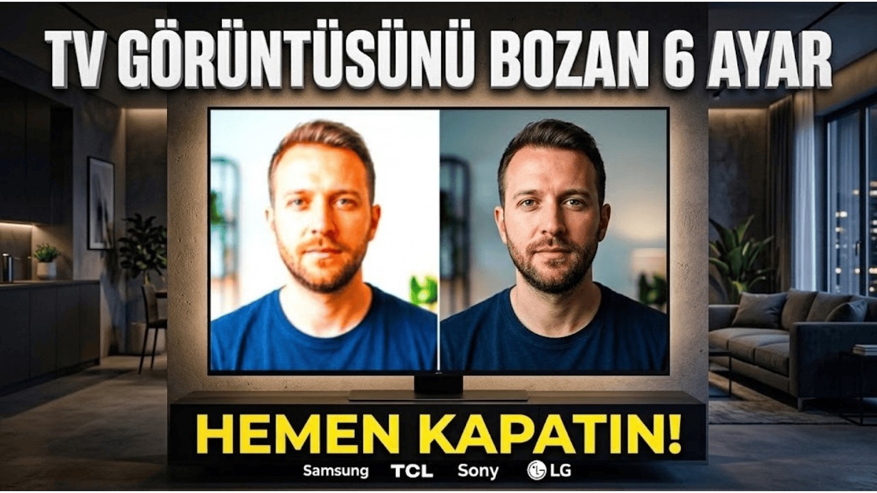 Samsung, LG, Sony ve TCL İçin En Doğru Görüntü Ayarları 2026