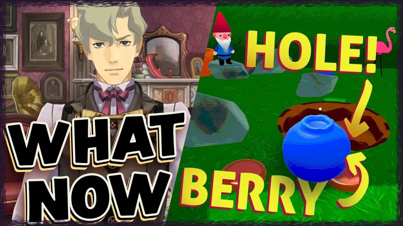 THE GREAT ACE ATTORNEY (Pt. 9 - Escapades!) & BERRY BURY BERRY ⫽ Barry