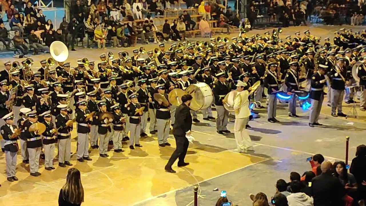 Presentación del colegio Don Bosco Quintanilla en el fest band 2024