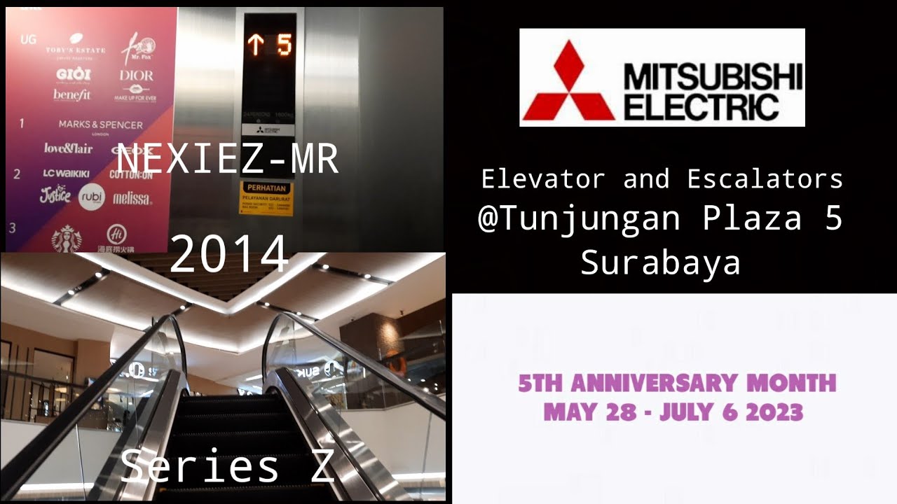Mitsubishi Escalators and Elevator - Tunjungan Plaza 5, Surabaya, East Java, ID