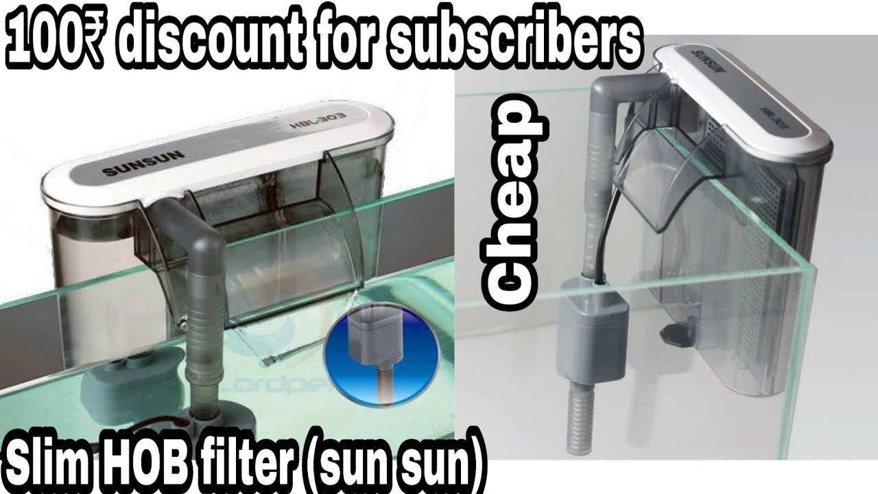 Hang on back filter unboxing | Tips & Tricks |  Filter media