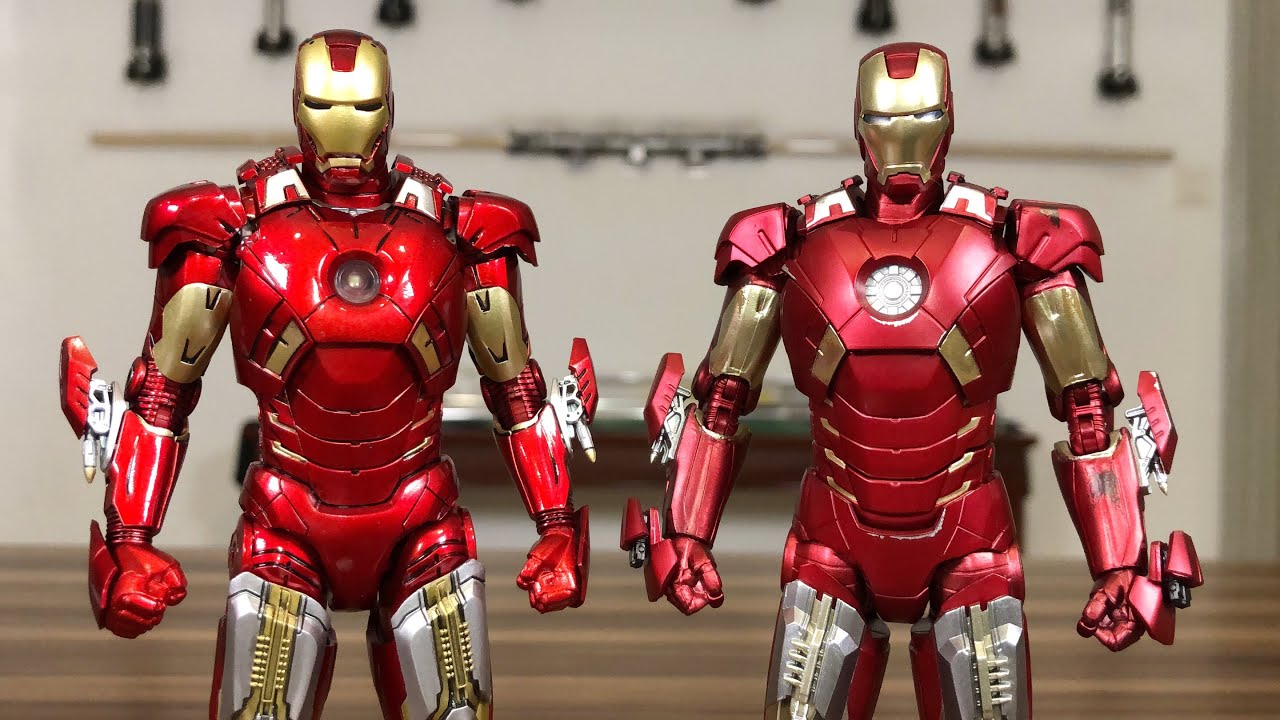 [ENG SUB] SHF Iron Man Mark 7 Unboxing, Review & Comparison with Comicave