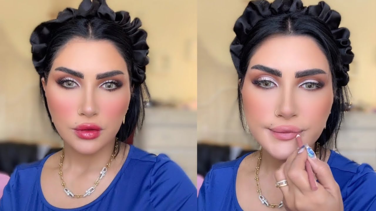 مكياج الكل سألني عنه ❤️