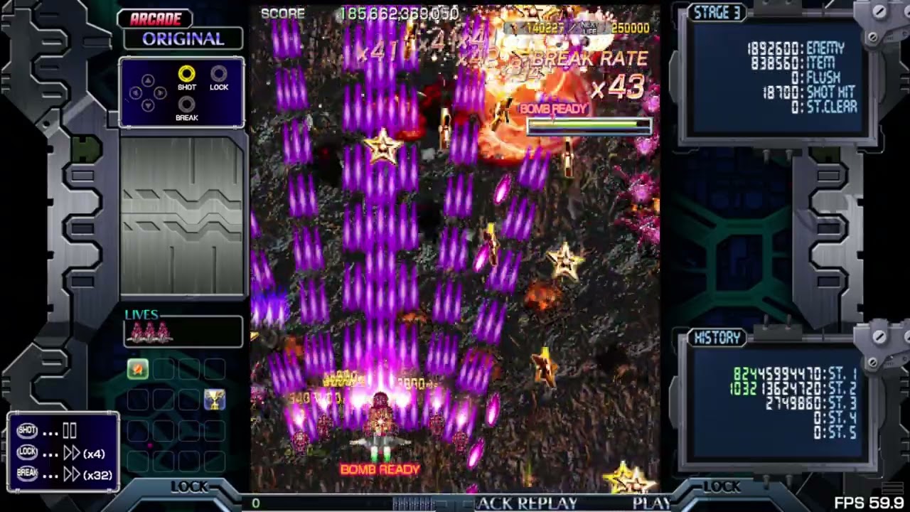 Crimzon Clover World EXplosion - Arcade Original - Type Z 1CC