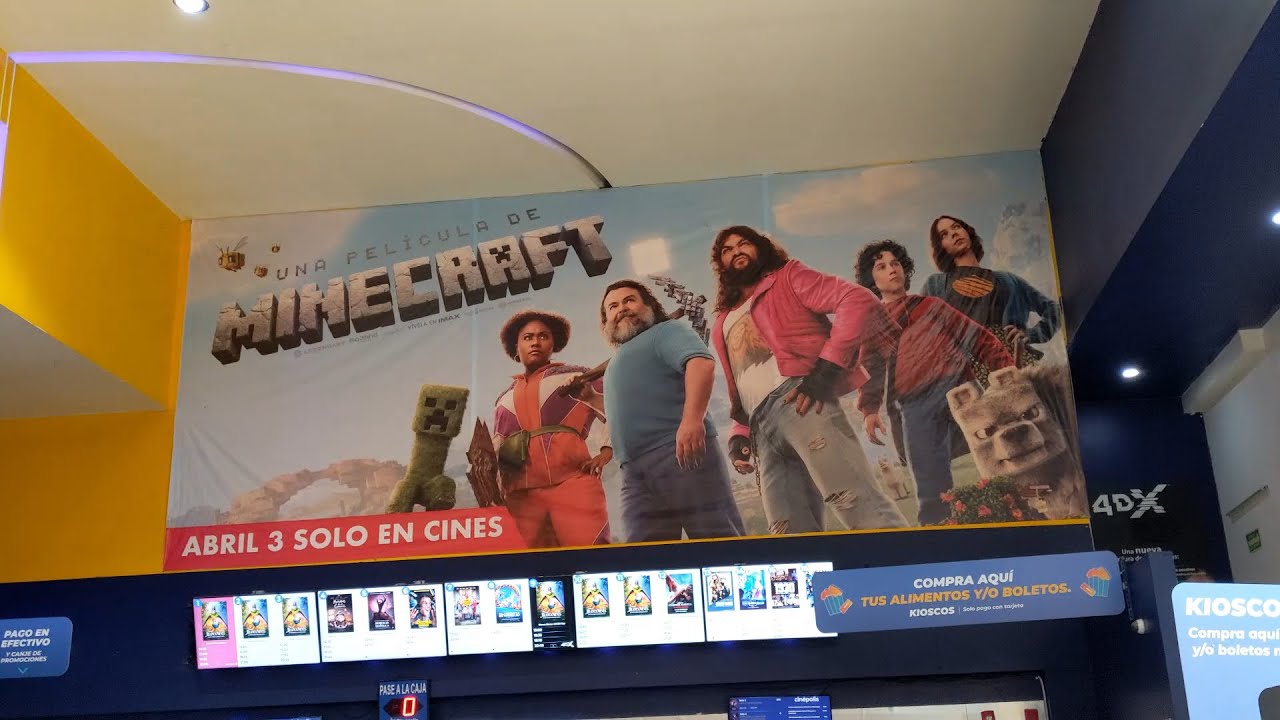Publicidad Una Película De Minecraft En México CDMX
