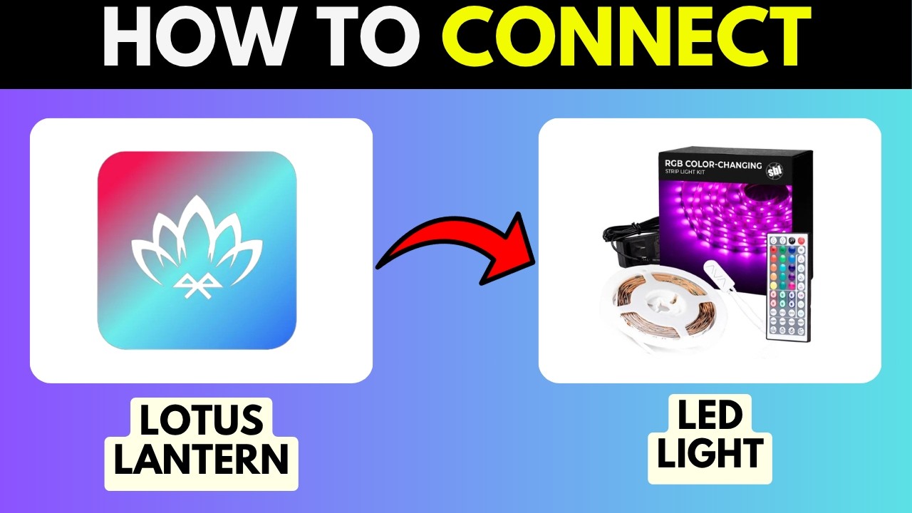 HOW TO CONNECT LOTUS LANTERN APP TO LED LIGHTS 2026! (FULL GUIDE)