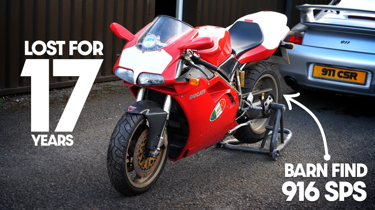 I Bought a Ducati 916 SPS - BARN FIND!