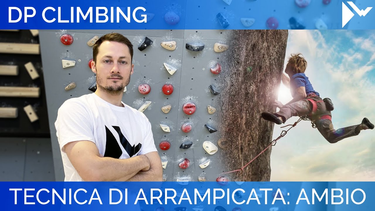 5-  L'AMBIO o OMOLATERALE - TECNICA in ARRAMPICATA sportiva