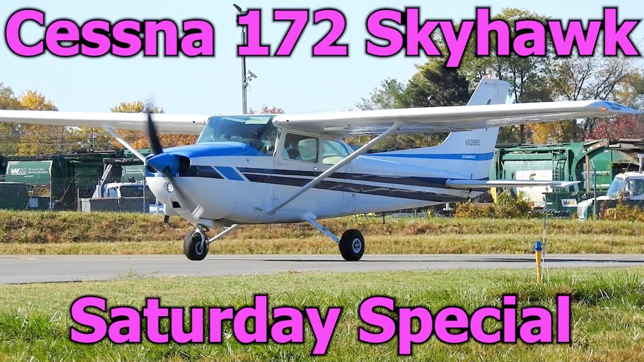 Plane Spotting at Montgomery Co. Airport (KGAI): Cessna 172 Skyhawk Special!