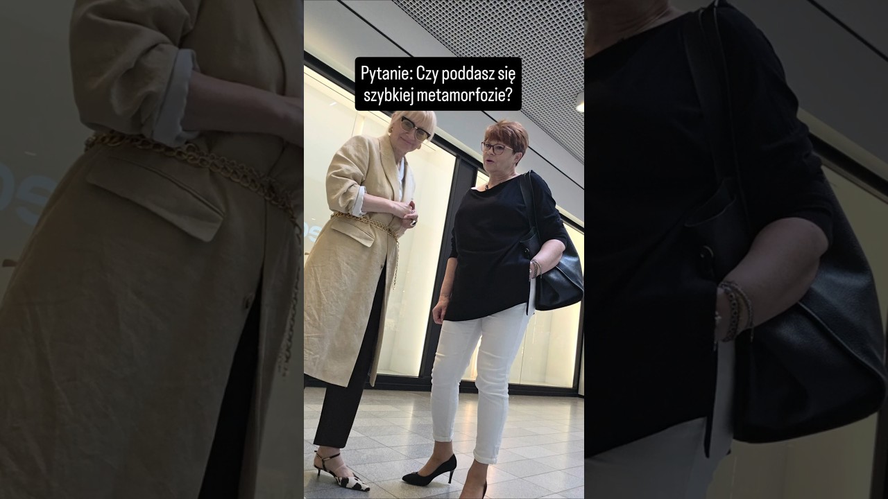 Metamorfoza kobiety w wieku vintage #szafiarkadorka #metamorfoza #moda #modadamska #fashion