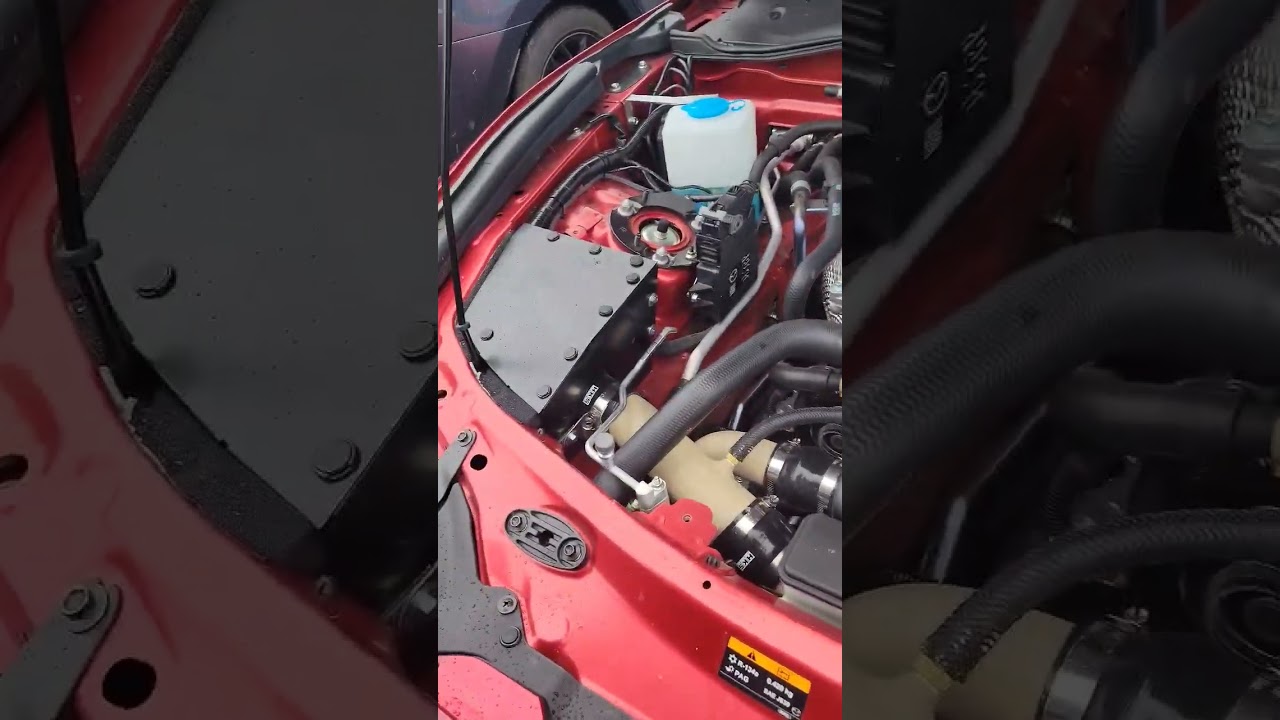 Supercharged Miata ND2. HKS GT2 Supercharger kit.