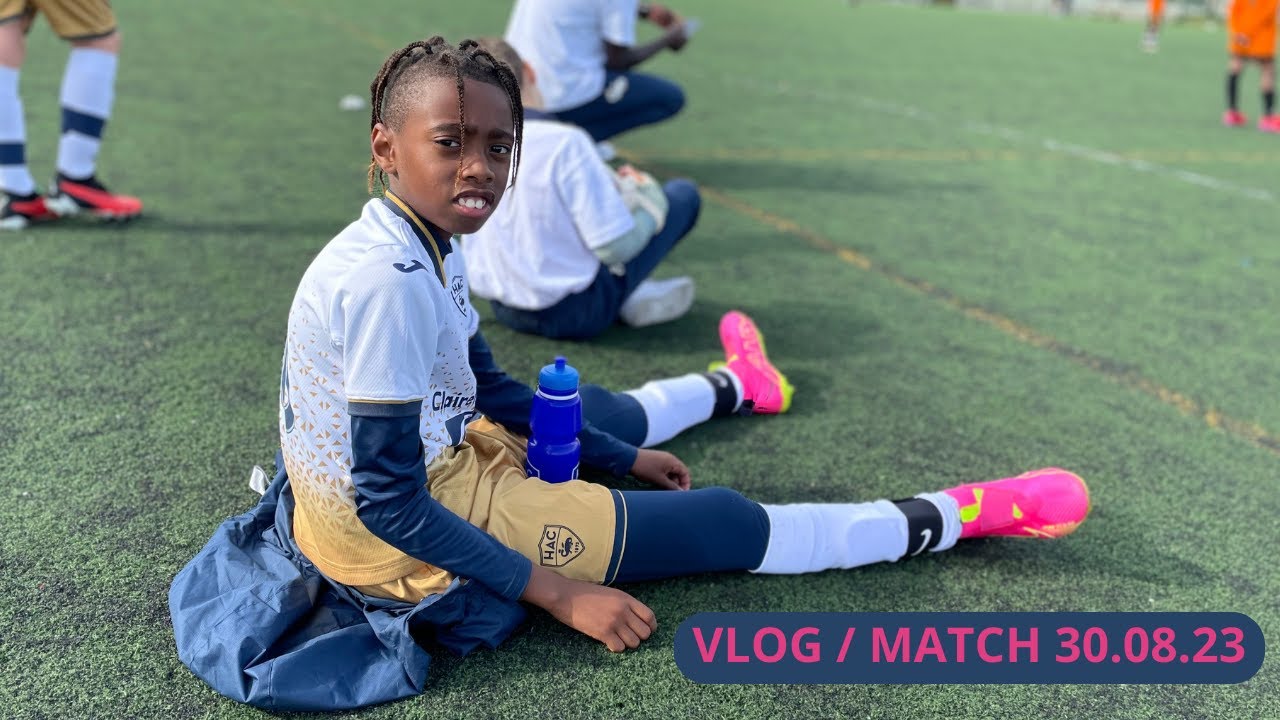 #vlog3 PREMIER MATCH AMICALE EN BLEU