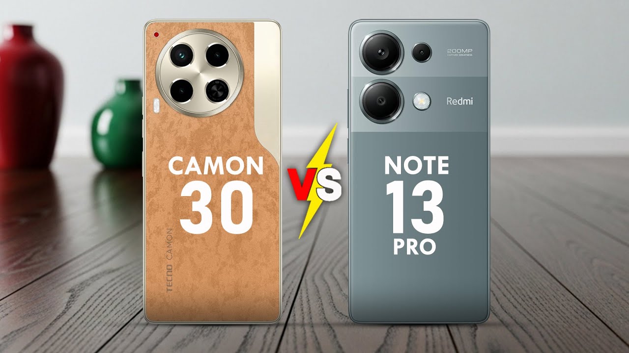 Tecno Camon 30 4G vs Xiaomi Redmi Note 13 Pro 4G